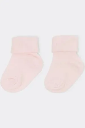 Tezenis Calcetines Cortos para Bebé de Canalé con Vuelta Tamaño 12-24