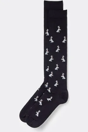 Tezenis Calcetines Largos con Estampado de Disney de La Dama y el Vagabundo para Hombre Hombre Tamaño TU