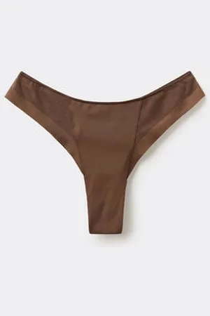 Tezenis Brasileño Essential Tulle Mujer Tamaño XS