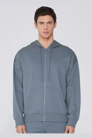 Tezenis Sudadera de Manga Larga con Cremallera y Capucha Hombre Tamaño M