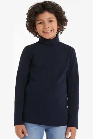 Tezenis Camiseta térmica de manga larga y cuello alto para niños Unisex Tamaño 12-13