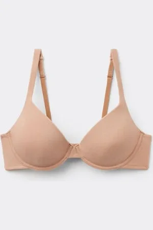 Tezenis Sujetador Push-Up Algodón Orgánico Athens Mujer Tamaño 1B