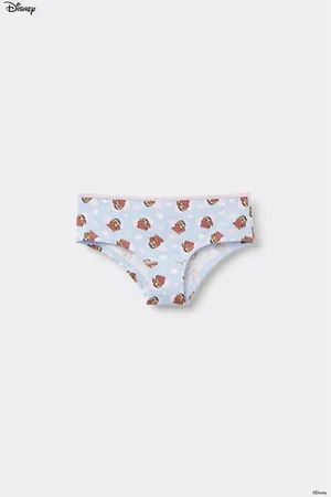 Tezenis Culotte de Algodón con Estampado de Disney de Dama para Niña Chica Tamaño 10-11