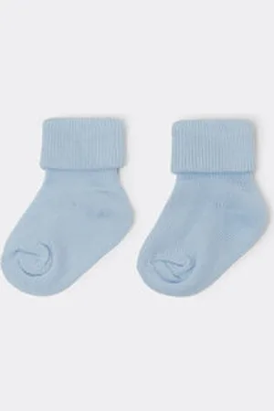 Tezenis Calcetines Cortos para Bebé de Canalé con Vuelta Tamaño 12-24