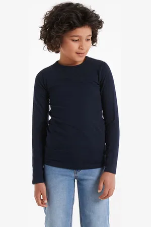 Tezenis Camiseta de manga larga térmica en algodón unisex de niños Unisex Tamaño 2-3