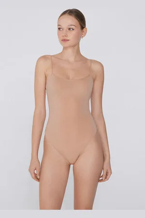 Tezenis Body con Tirantes Finos de Microfibra Mujer Tamaño M
