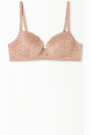 Tezenis Sujetador Balconette Con Relleno Ligero de Encaje Reciclado Wien Mujer Tamaño 3C
