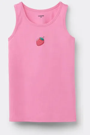 Tezenis Camiseta de Tirantes Anchos de Algodón Estampado Niños Unisex Unisex Tamaño 12-13
