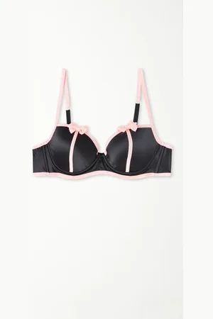 Tezenis Sujetador Balconette con Relleno Ligero Wien Fancy Ribbon Mujer Tamaño 3D
