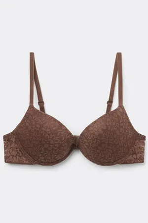 Tezenis Sujetador Super Push-up Encaje Reciclado Los Angeles Mujer Tamaño 3C