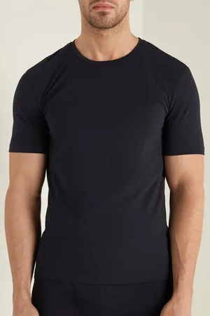 Tezenis Camiseta de Algodón Elástico Hombre Tamaño M