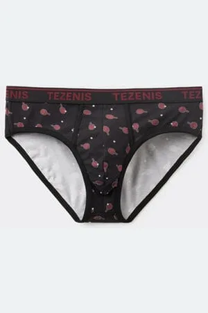 Tezenis Calzoncillos de Algodón Estampados con Logo Hombre Tamaño XL