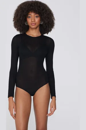 Tezenis Body Manga Larga Cuello Redondo Canalé Mujer Tamaño M