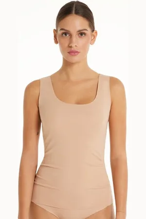 Tezenis Camiseta Tirantes Sin Costuras Algodón Orgánico Mujer Tamaño L