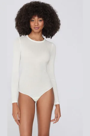 Tezenis Body Manga Larga Cuello Redondo Canalé Mujer Tamaño L