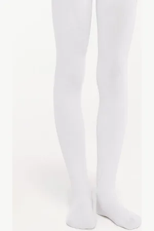 Tezenis Leotardos de algodón básico para niña Chica Tamaño 4-6