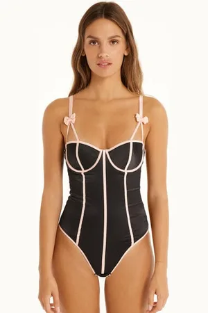Tezenis Body Balconette Fancy Ribbon Mujer Tamaño 3B
