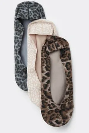 Tezenis 3 Pares de Calcetines Invisibles de Algodón Sin Costuras para Mujer Mujer Tamaño TU