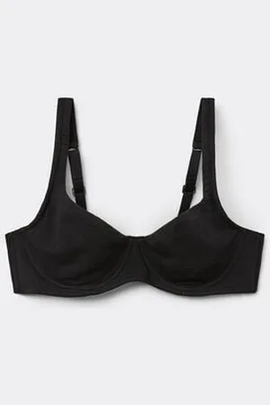 Tezenis Sujetador Balconette de Algodón Orgánico Paris Mujer Tamaño 5C
