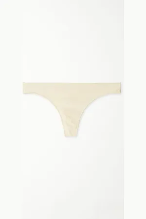 Tezenis Tanga de microfibra reciclada Mujer Tamaño XL