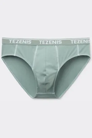 Tezenis Calzoncillos de Algodón con Costuras en Contraste con Logo Hombre Tamaño M