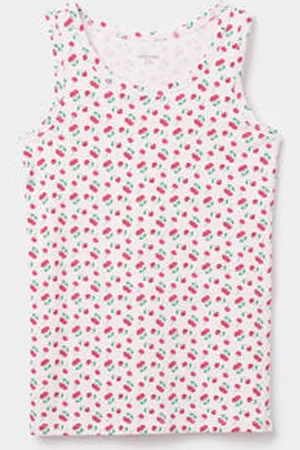 Tezenis Camiseta de Tirantes Anchos de Algodón Estampado Niños Unisex Unisex Tamaño 4-5