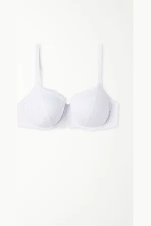 Tezenis Sujetador Balconette de Encaje Reciclado Prague Full Cover Mujer Tamaño 5D