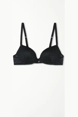 Tezenis Sujetador Push-Up con Relleno de Encaje Reciclado Venice Mujer Tamaño 4B
