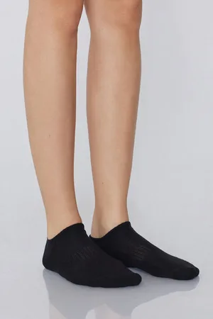 Tezenis 3 Pares de Calcetines Cortos Deportivos de Algodón Mujer Tamaño TU