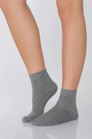 Tezenis 3 Pares Calcetines Cortos Algodón Término Mujer Mujer Tamaño TU