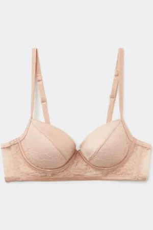 Tezenis Sujetador Balconette Relleno Ligero Wien Divine Nudes Mujer Tamaño 4C