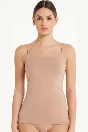 Tezenis Camiseta básica de tirantes en algodón para mujer Mujer Tamaño L