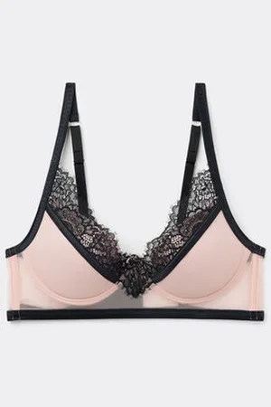 Tezenis Sujetador Super Push-up Malibù Rose Shadow Luxe Mujer Tamaño 3C