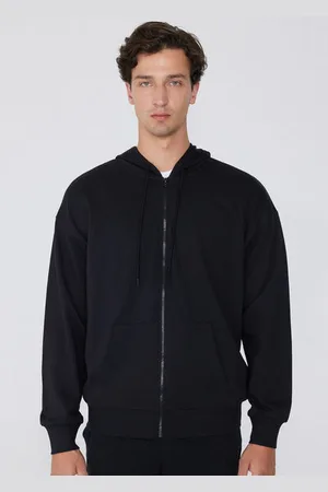 Tezenis Sudadera de Manga Larga con Cremallera y Capucha Hombre Tamaño S