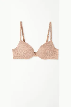 Tezenis Sujetador Push-Up con Relleno de Encaje Reciclado Venice Mujer Tamaño 3B