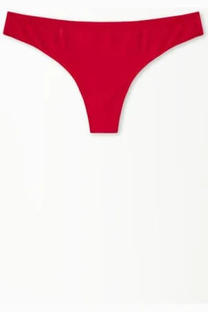 Tezenis Brasileña en Algodón Orgánico Color Sólido Mujer Tamaño S