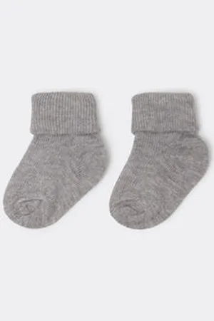 Tezenis Calcetines Cortos para Bebé de Canalé con Vuelta Tamaño 12-24