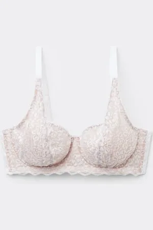 Tezenis Sujetador balconette sin relleno de encaje reciclado Paris Mujer Tamaño 3C