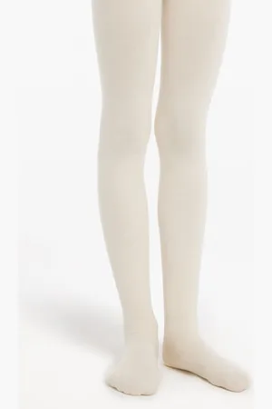 Tezenis Leotardos de algodón básico para niña Chica Tamaño 10-13