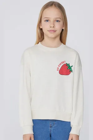Tezenis Sudadera de Manga Larga con Estampado Niña Chica Tamaño 12-13