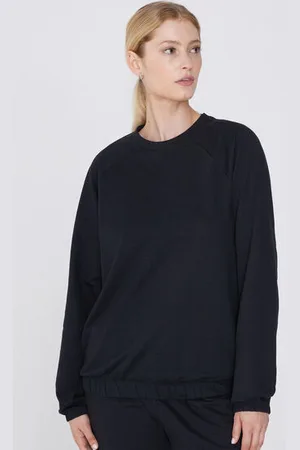 Tezenis Camiseta de Manga Larga con Cuello Redondo y Puños Mujer Tamaño XL