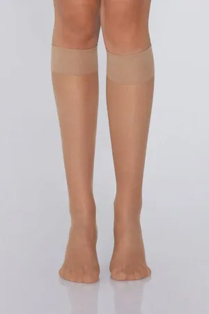 Tezenis Medias Rodilla Transparentes 20 Denier Appearance Mujer Tamaño TU