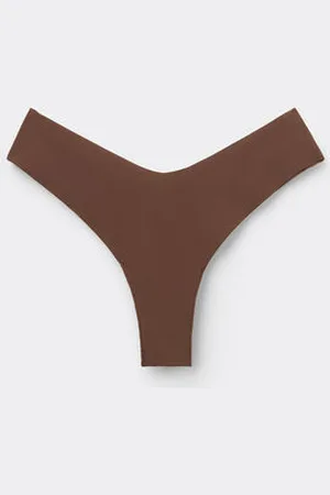 Tezenis Braga brasileña pernera alta de microfibra sin costuras Mujer Tamaño XS