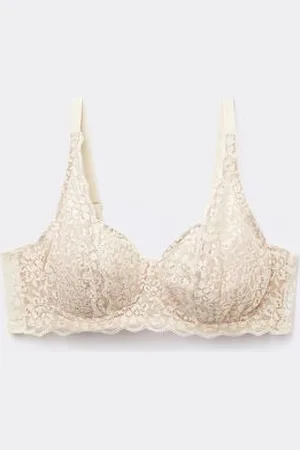 Tezenis Sujetador balconette sin relleno de encaje reciclado Paris Mujer Tamaño 2C