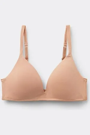 Tezenis Sujetador Triángulo Relleno Ligero Algodón Orgánico London Mujer Tamaño 4B