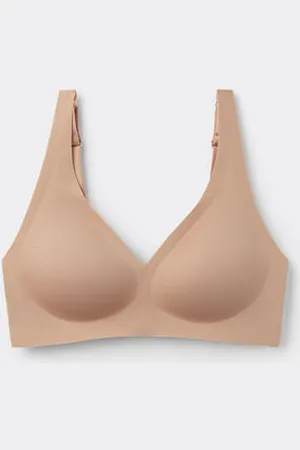 Tezenis Sujetador Triangular Sin Costuras Efecto Mujer Tamaño 2C