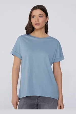 Tezenis Camiseta de Algodón con Vuelta Kimono Mujer Tamaño L
