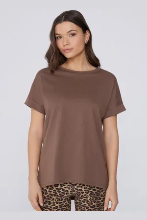 Tezenis Camiseta de Algodón con Vuelta Kimono Mujer Tamaño M