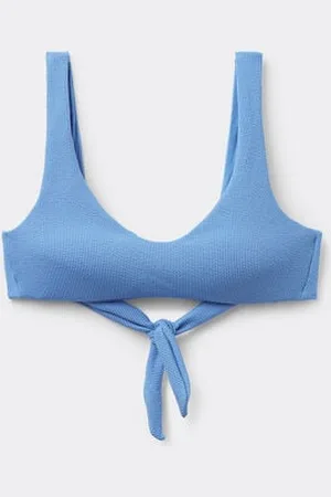 Tezenis Bikini Brasier Reciclado con Relleno Extraíble y Canalé Clásico Mujer Tamaño S