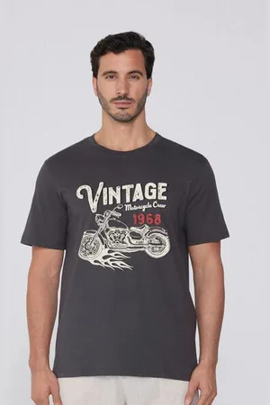 Tezenis Camiseta Cuello Redondo Algodón Estampado Hombre Tamaño M